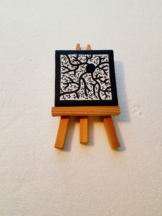 Miniature on an Easel, 2017