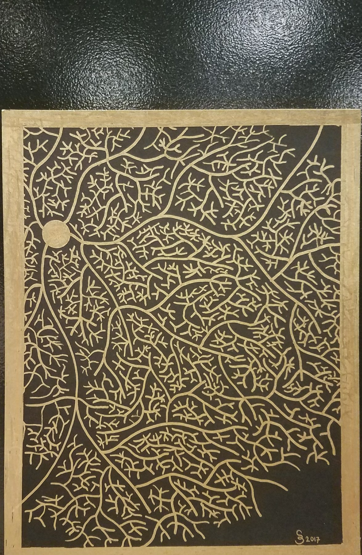 Gold Border, 2017