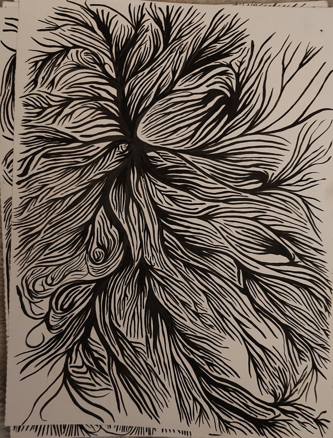 Fibrous Burst, 2024
